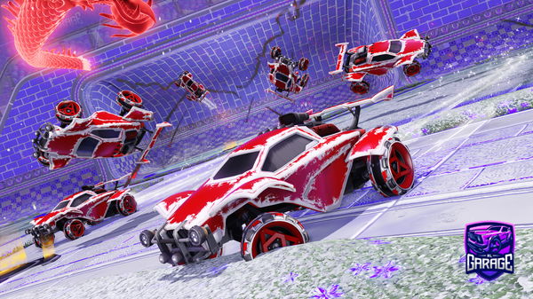 A Rocket League car design from baboonLord