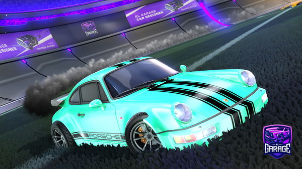 A Rocket League car design from SLWXCV