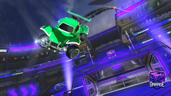 A Rocket League car design from Mab-11