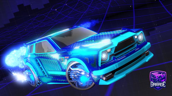 A Rocket League car design from Mark8