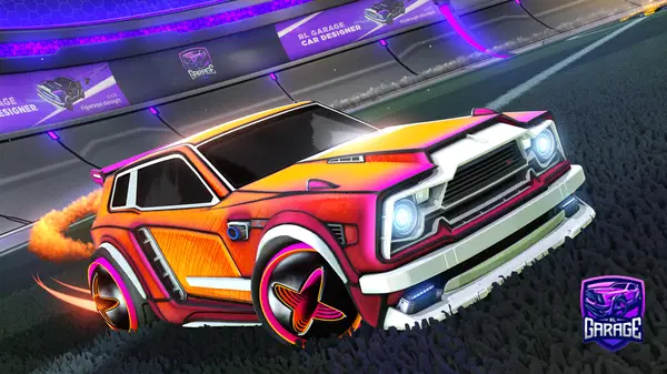 A Rocket League car design from GapeOrn333