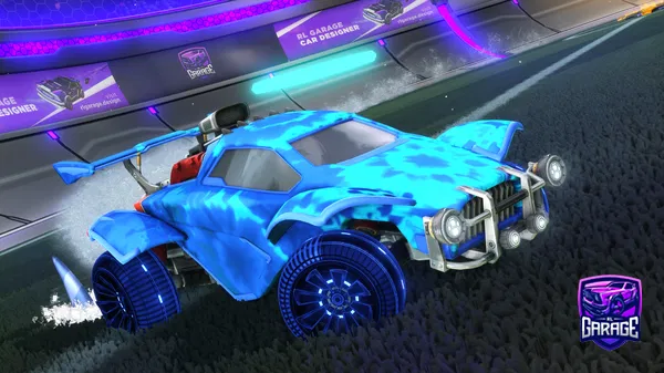 A Rocket League car design from D1ddy2010