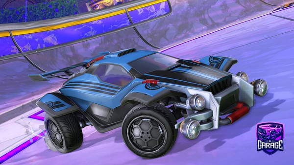 A Rocket League car design from ToxicWaste134