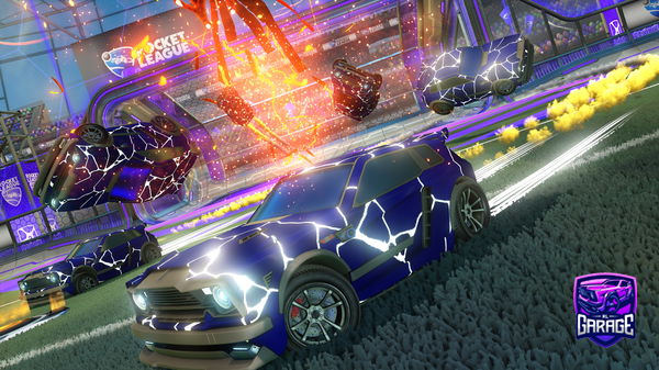 A Rocket League car design from Lebandito_87