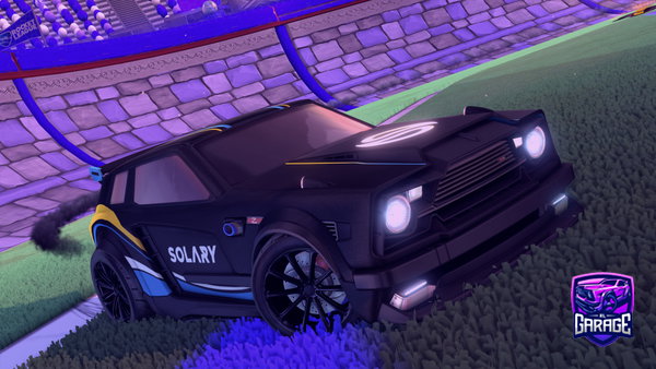 A Rocket League car design from toyalixo