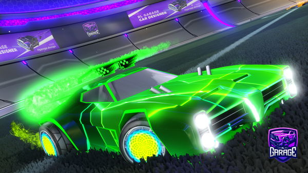 A Rocket League car design from simiploufz