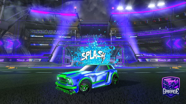 A Rocket League car design from WOW_SAMMY