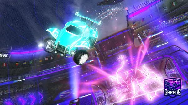 A Rocket League car design from exoticc3