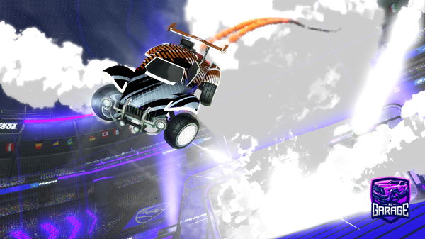 A Rocket League car design from King_Sefty