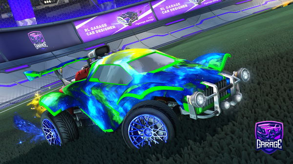 A Rocket League car design from thetinykid6