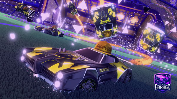A Rocket League car design from Rubensi