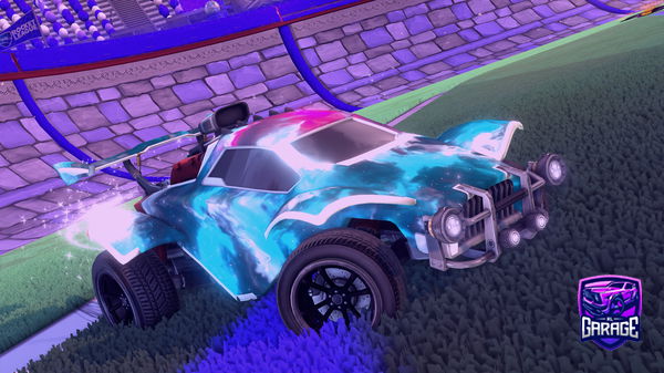 A Rocket League car design from Turboterry30
