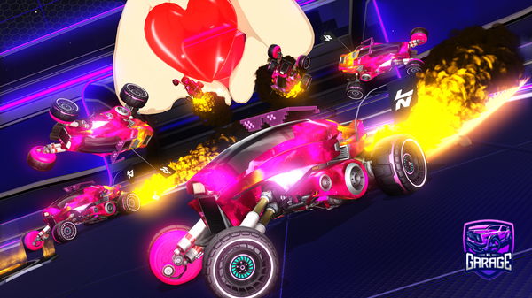 A Rocket League car design from 1akerrr