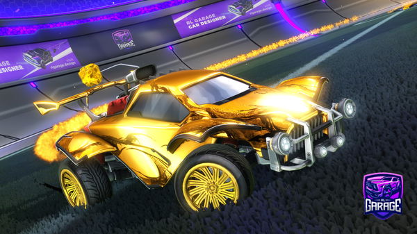 A Rocket League car design from MINT11011