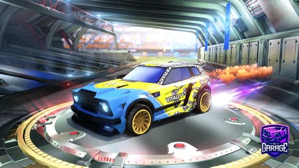 A Rocket League car design from benahaaks