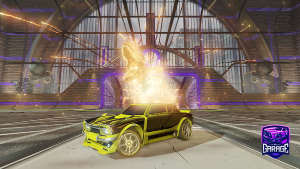 A Rocket League car design from Phycici