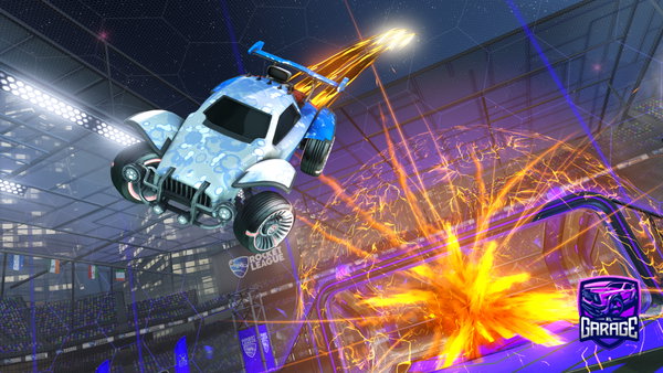 A Rocket League car design from Mizfitmagic86