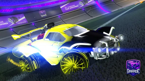 A Rocket League car design from BindingG