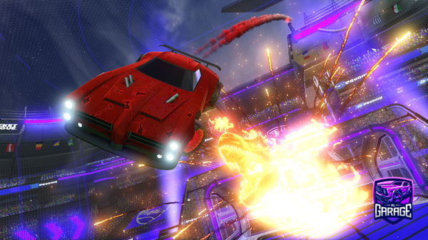 A Rocket League car design from evaporcorvo