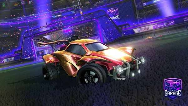 A Rocket League car design from IzarRL