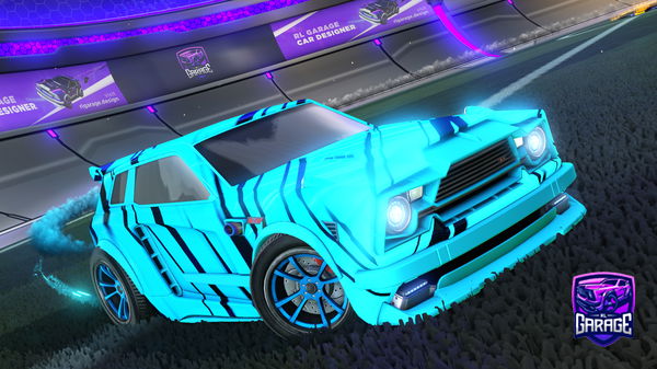 A Rocket League car design from LividFalcon