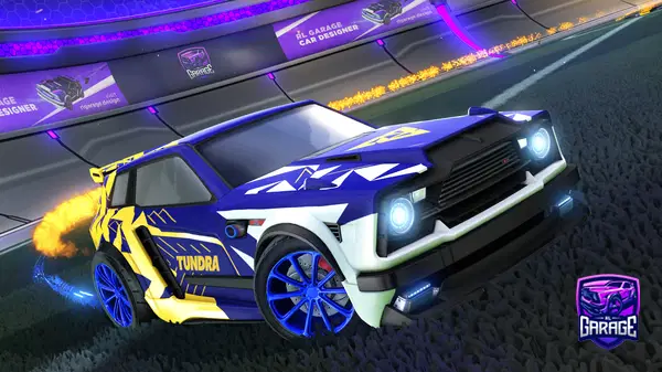 A Rocket League car design from JusTouT
