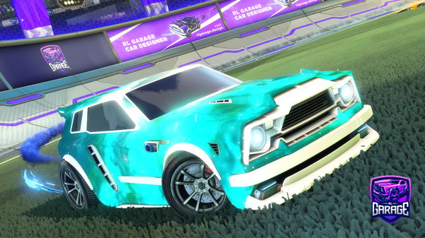 A Rocket League car design from Sylle0503