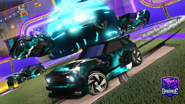 A Rocket League car design from AmaniOfValor