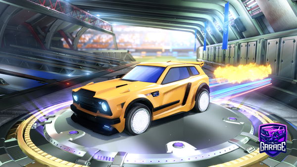 A Rocket League car design from amustycowYT