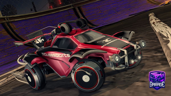 A Rocket League car design from XudiBTB2