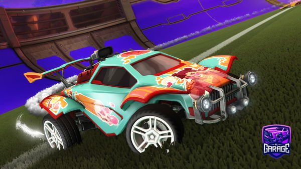A Rocket League car design from Xtupe_official