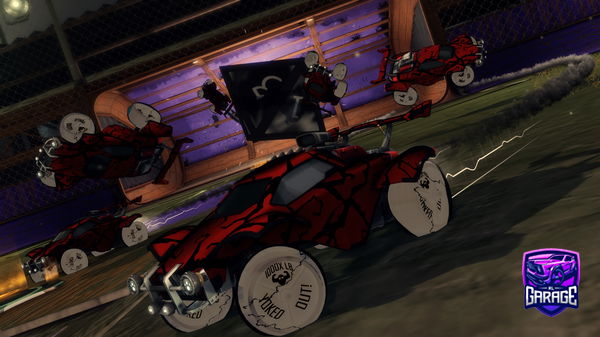 A Rocket League car design from Superfast911