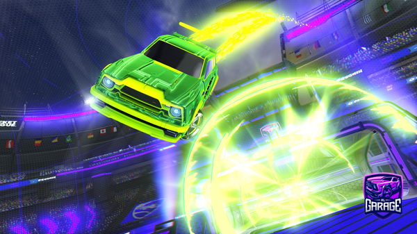 A Rocket League car design from Shaner8x