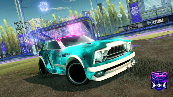 A Rocket League car design from xXFoxtecXx