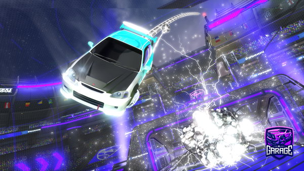 A Rocket League car design from IMI14MADA
