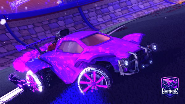 A Rocket League car design from Multipass