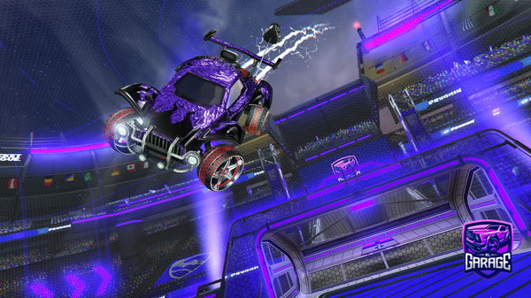 A Rocket League car design from SevenSant7