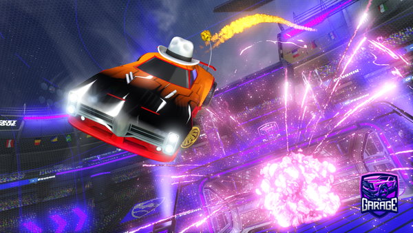 A Rocket League car design from SaGgYpAsTiE