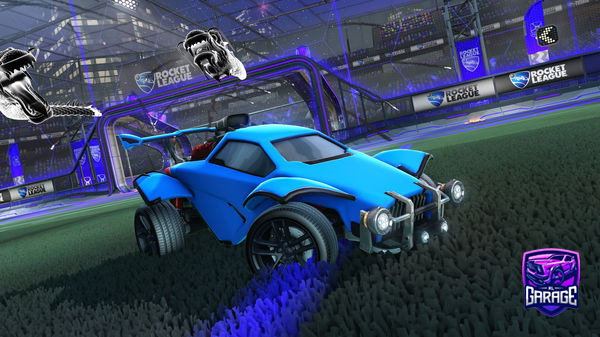 A Rocket League car design from Vibemaxx