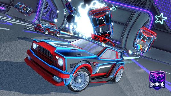 A Rocket League car design from MinePlay25