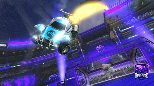 A Rocket League car design from MemeAct