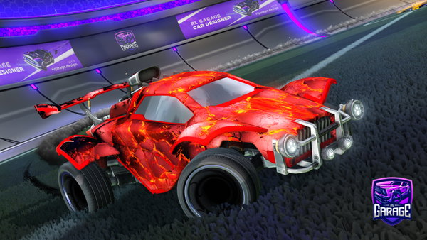 A Rocket League car design from Martijn4118