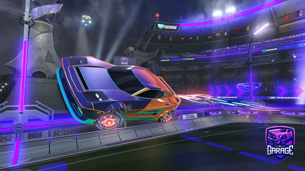 A Rocket League car design from agentduck