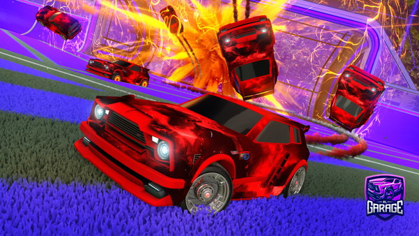 A Rocket League car design from RF_GAMER84