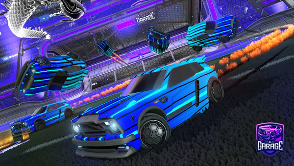 A Rocket League car design from lUiSoRRL