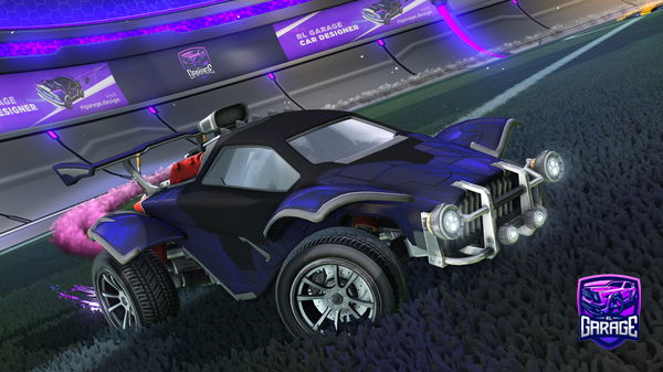 A Rocket League car design from SLWXCV