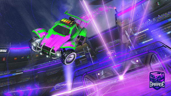 A Rocket League car design from Osthousut22