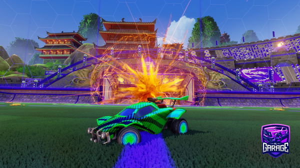 A Rocket League car design from Tiny29121975