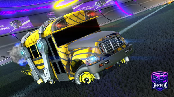 A Rocket League car design from Stavy09