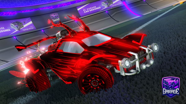 A Rocket League car design from RLfabbe